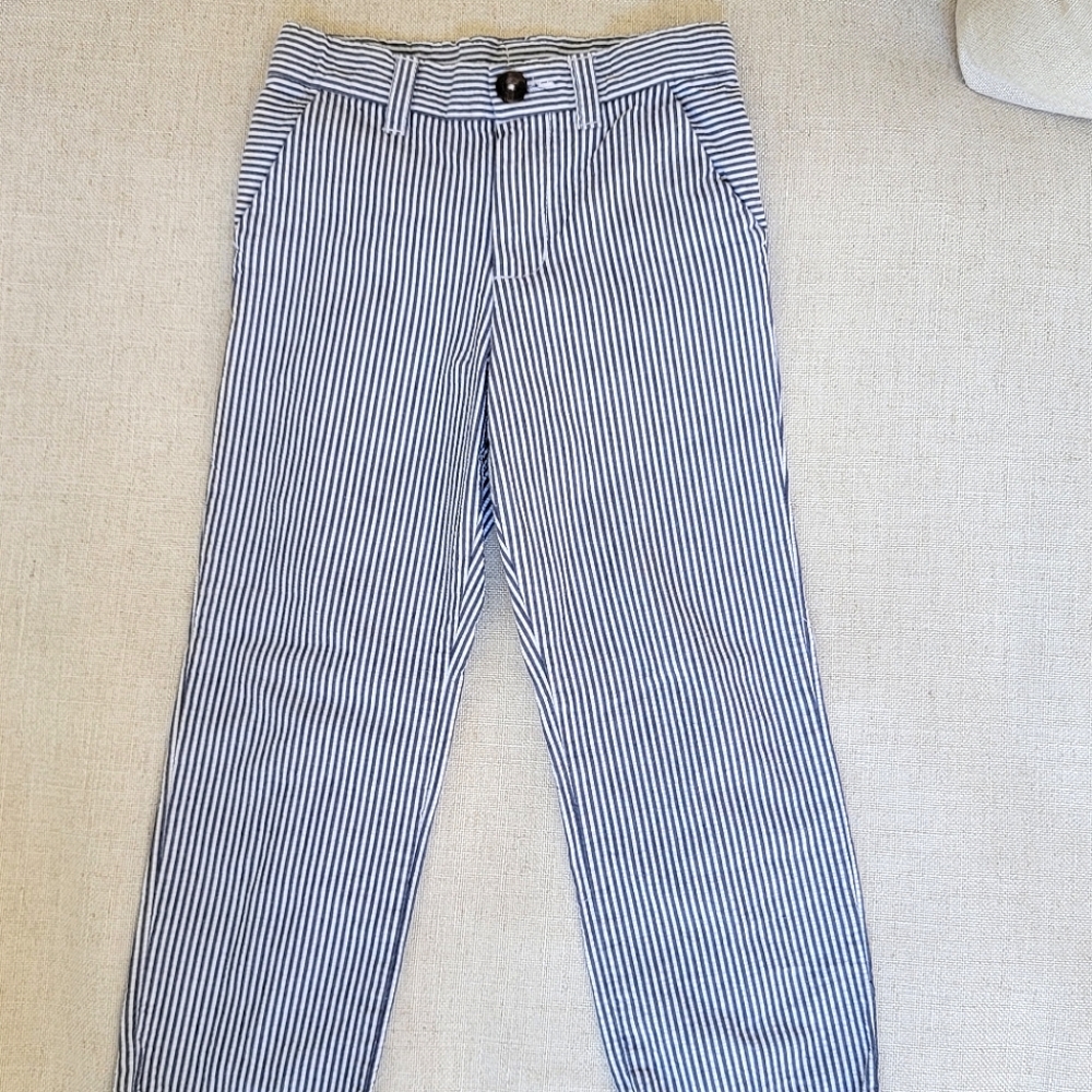 Boys Cherokee Seersucker Pants 4T NWOT
